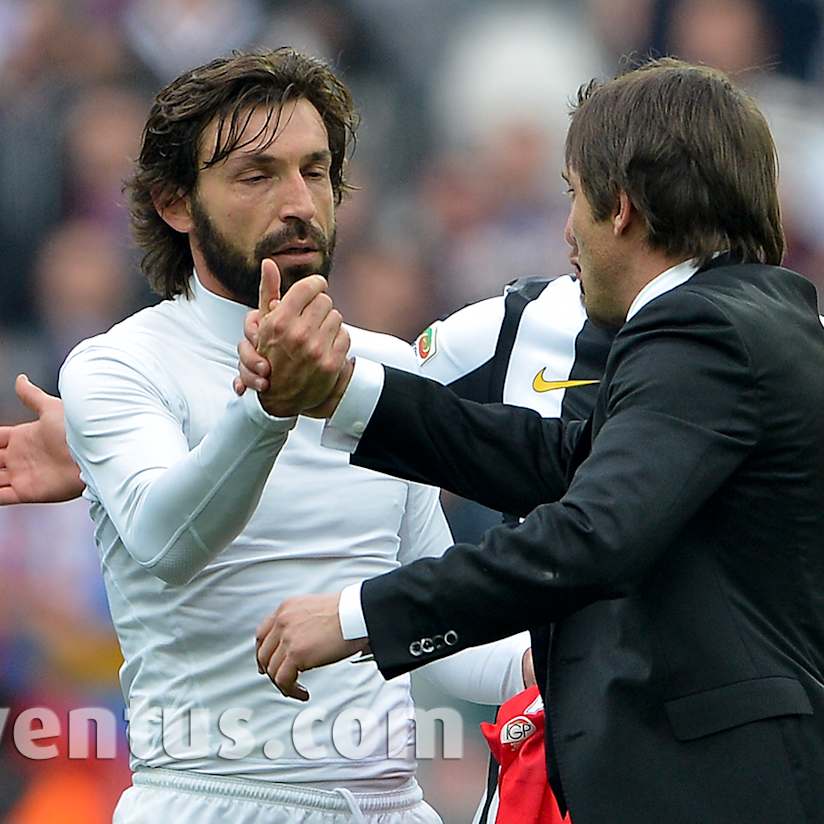 Pirlo e Conte, “uomini d’oro”
