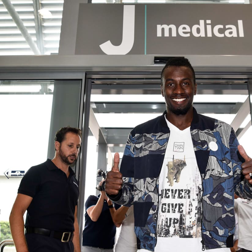 Matuidi completes first part of Juve medical