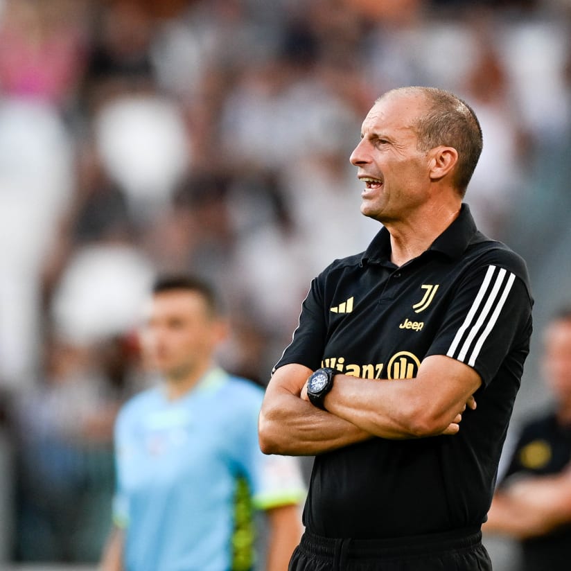 Allegri: I'm happy with the squad I have