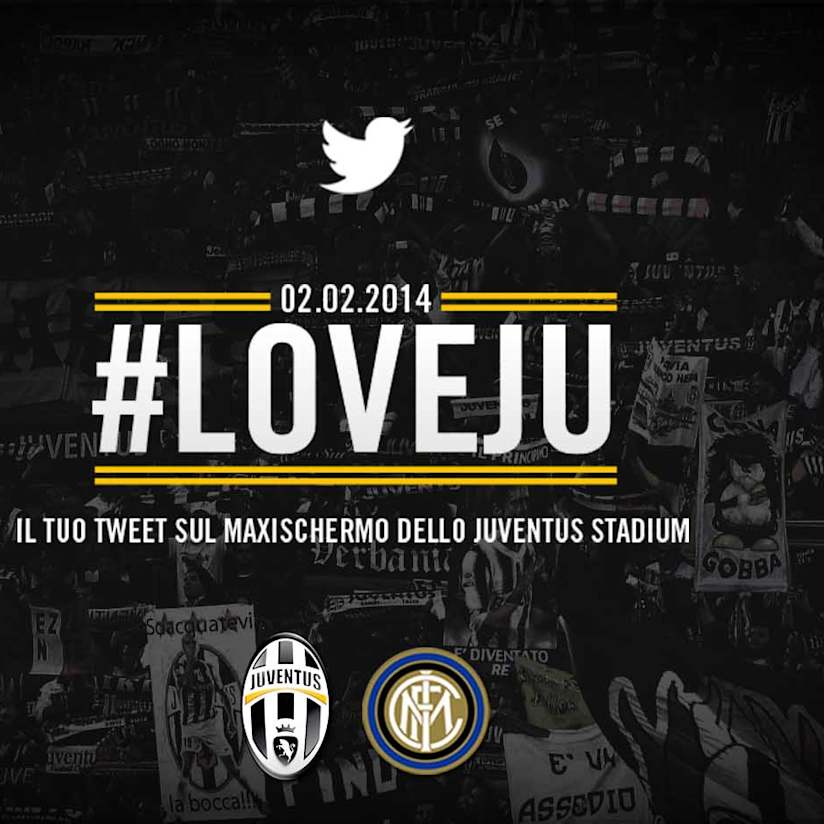 Juve-Inter, suona la carica con un tweet
