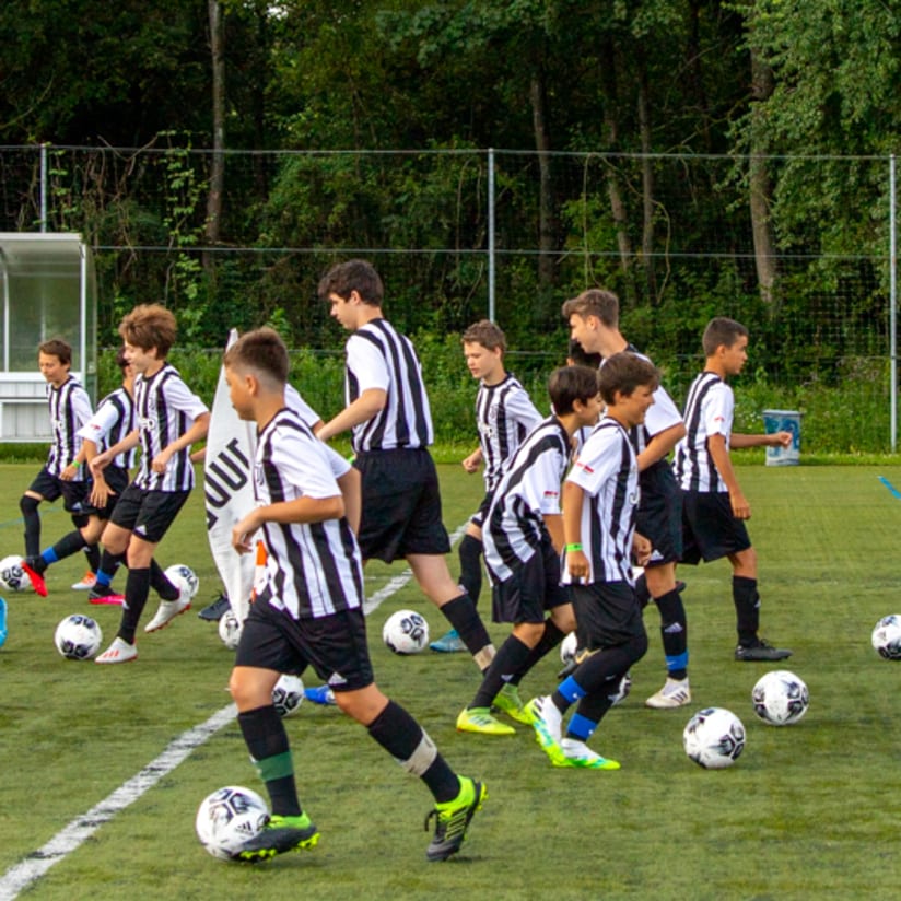 Delight for the restart of the Juventus Academy projects!
