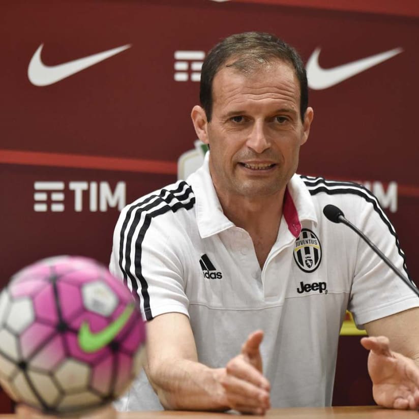 «Abbiamo il dovere di cercare la vittoria». La carica di Mister Allegri