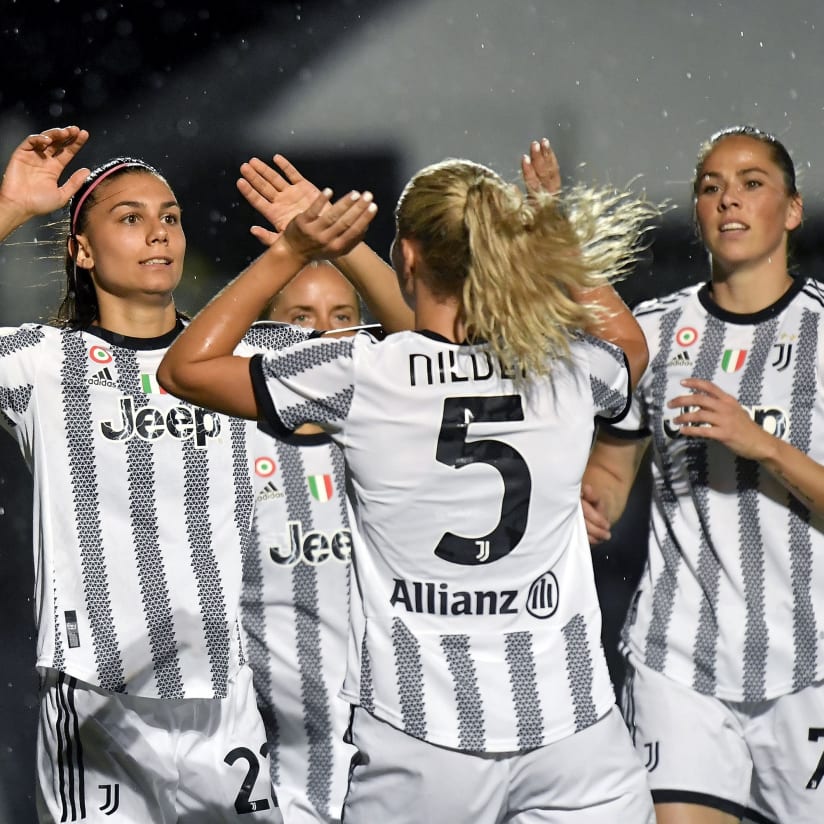 Juventus Women - Kiryat Gat, le statistiche 