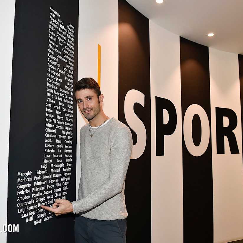 Luigi Samele, una giornata in bianconero