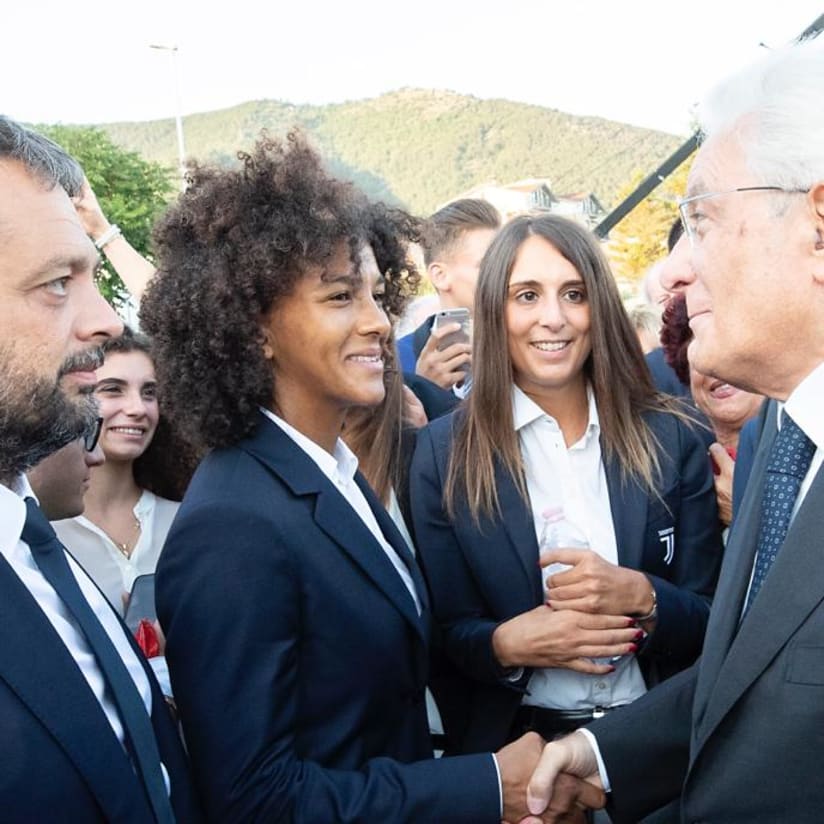 L'Aquila, Sara Gama at the inauguration of the Scholastic Year