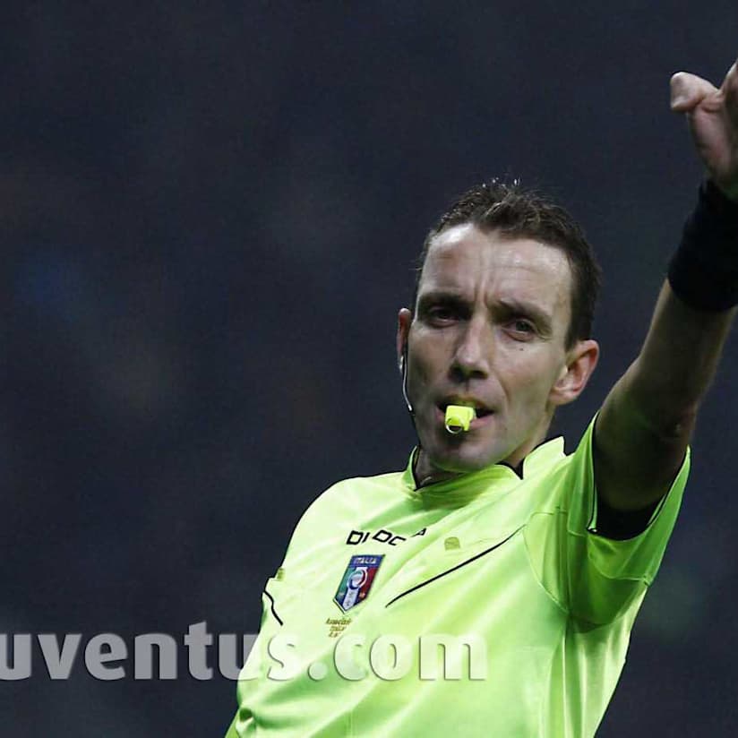 Genoa-Juventus a Mazzoleni