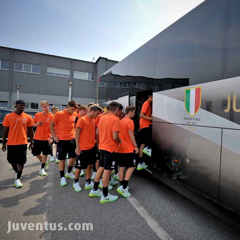 Primavera set off for pre-season in Chatillon