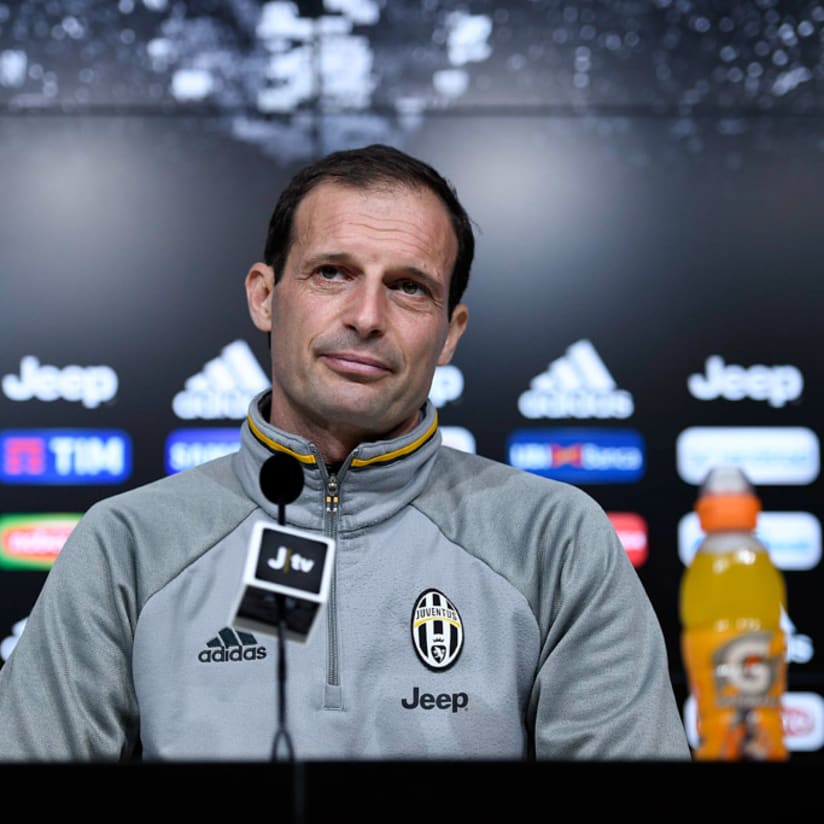 Allegri: «Vogliamo creare i presupposti per andare in finale»