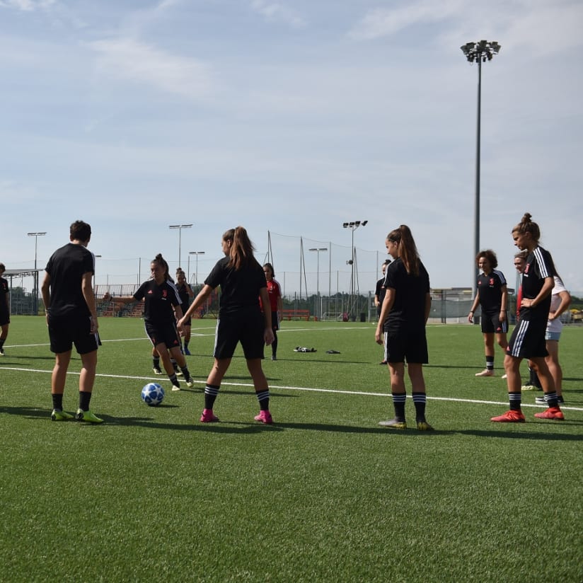Under 19 femminile, al lavoro a Vinovo!