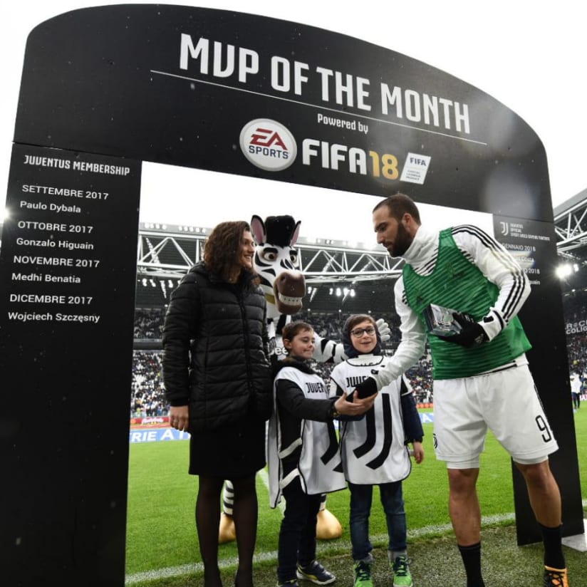Pipita menerima penghargaan MVP Februari!