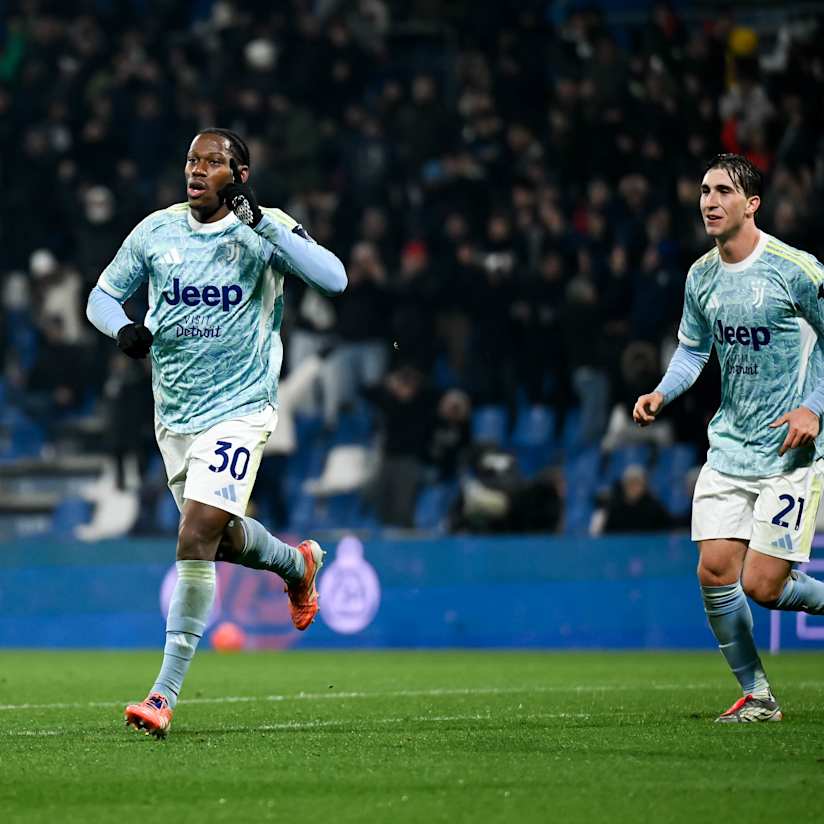 Bianconeri take the points from Sassuolo