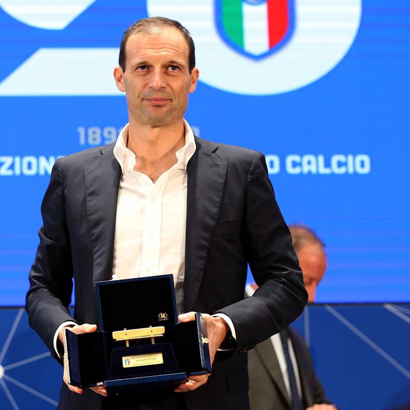Allegri named best manager in Italy for the fourth time!