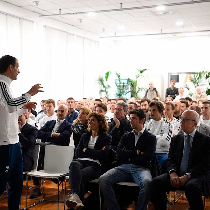 Al via il quinto corso di aggiornamento e formazione per i tecnici Juventus