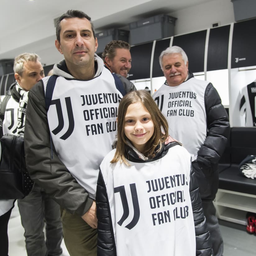 Juventus-Genoa, walk about Official Fan Club