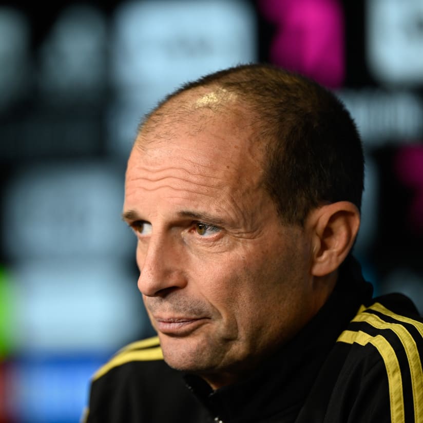 ALLEGRI: "Derby d'Italia, a big test"