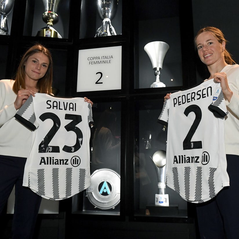 Gallery | La consegna delle maglie di Pedersen e Salvai allo Juventus Museum