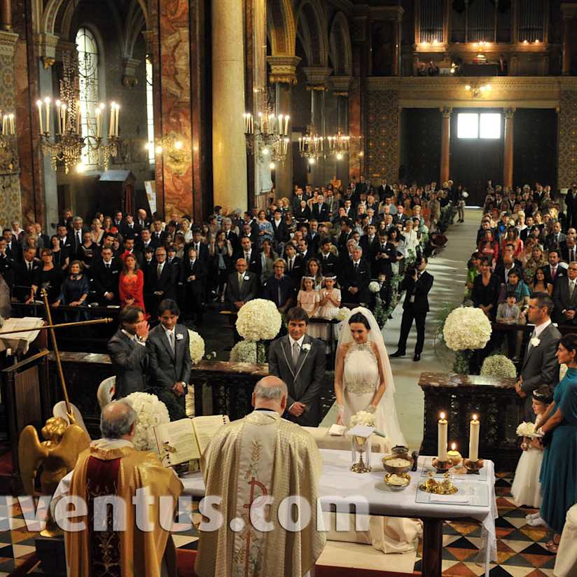 Antonio and Elisabetta tie the knot