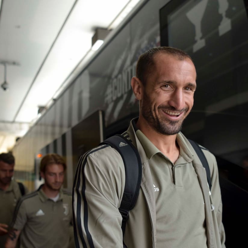 Juventus arrives stateside! 
