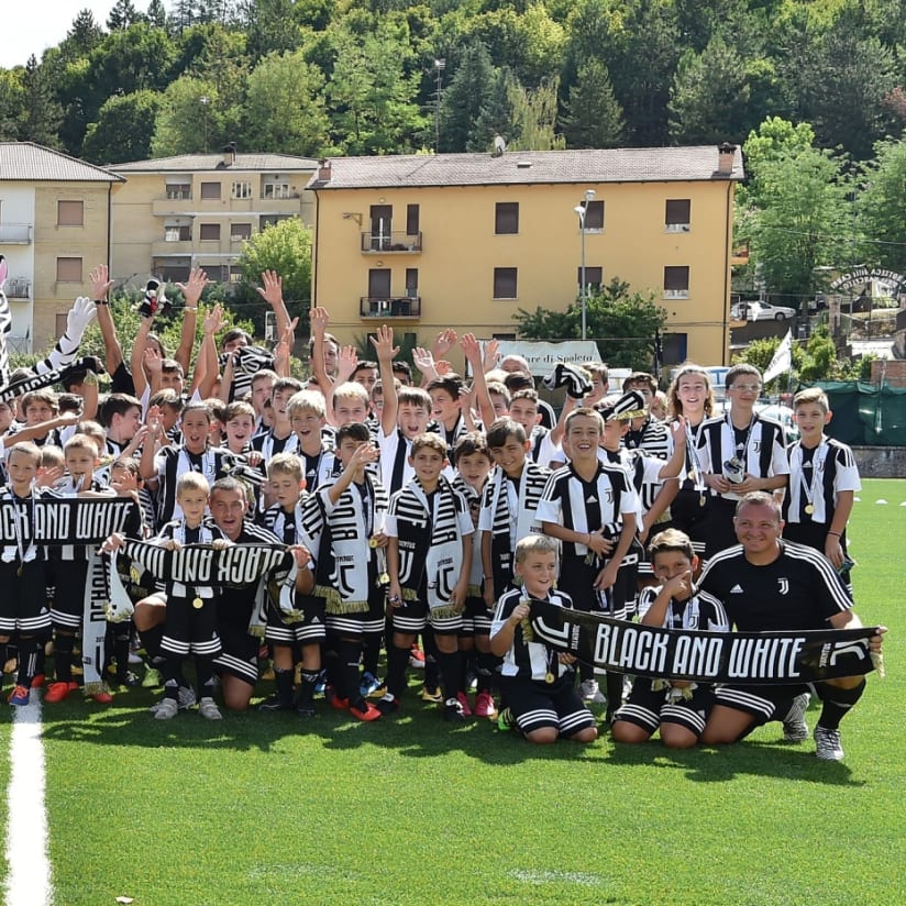 A big party in Cascia at the “Gioca con Me Summer Camp”!