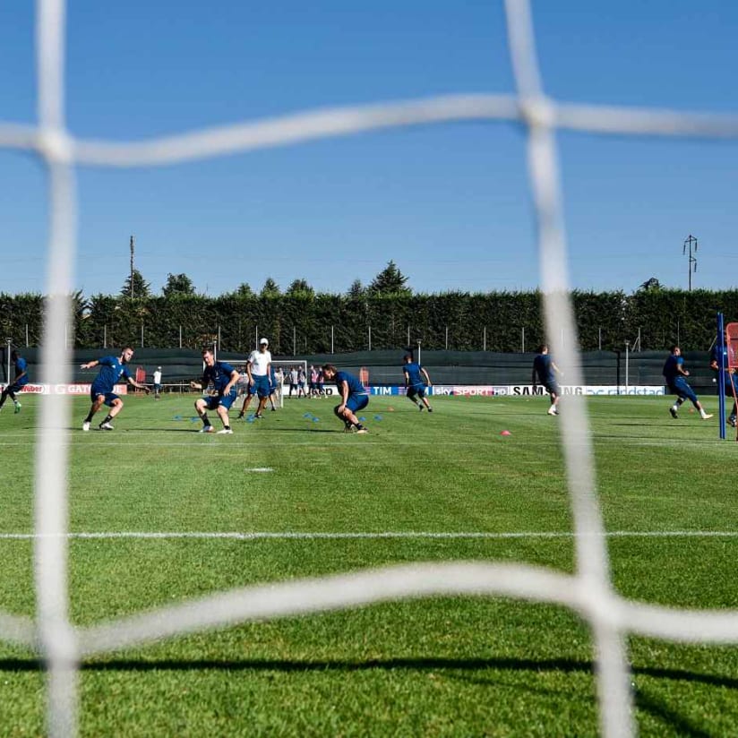 L'allenamento del 16 luglio al JTC