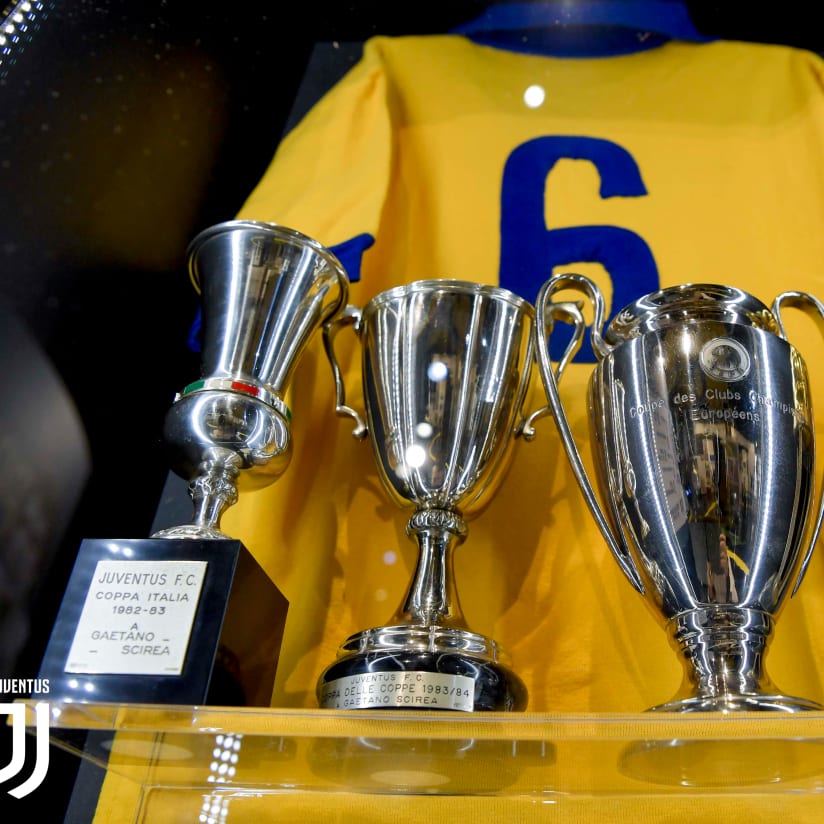 The inauguration of the Gaetano Scirea exhibition