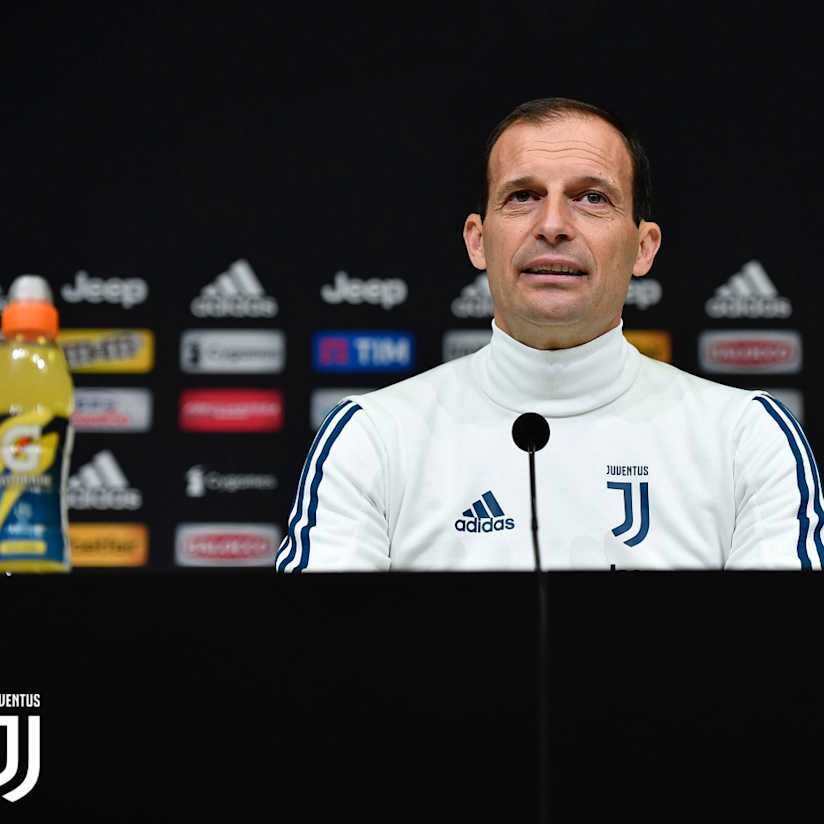 Allegri: «Una partita importante, non decisiva»
