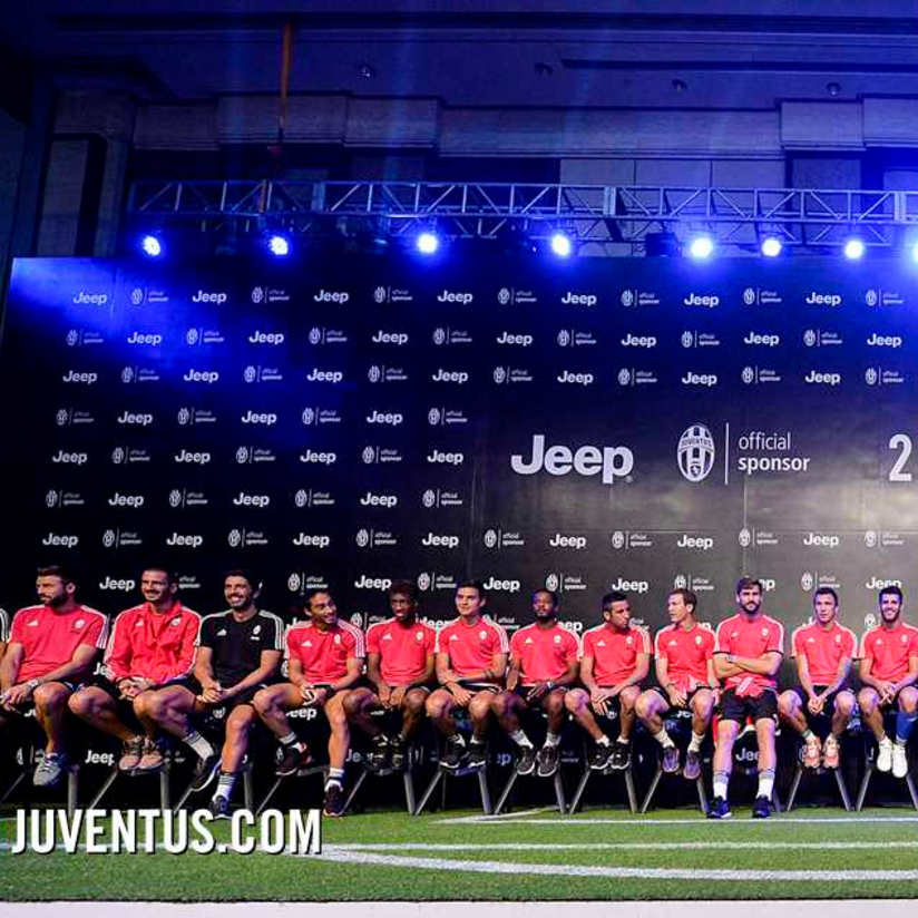 Juve and Jeep light up Shanghai