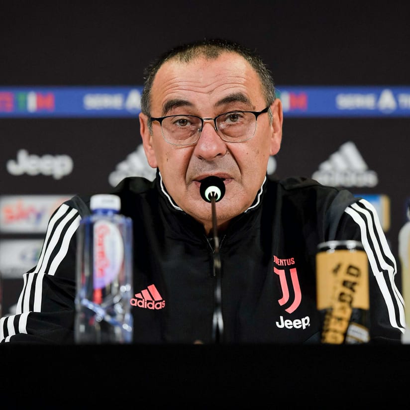 Sarri: "Roma are strong"