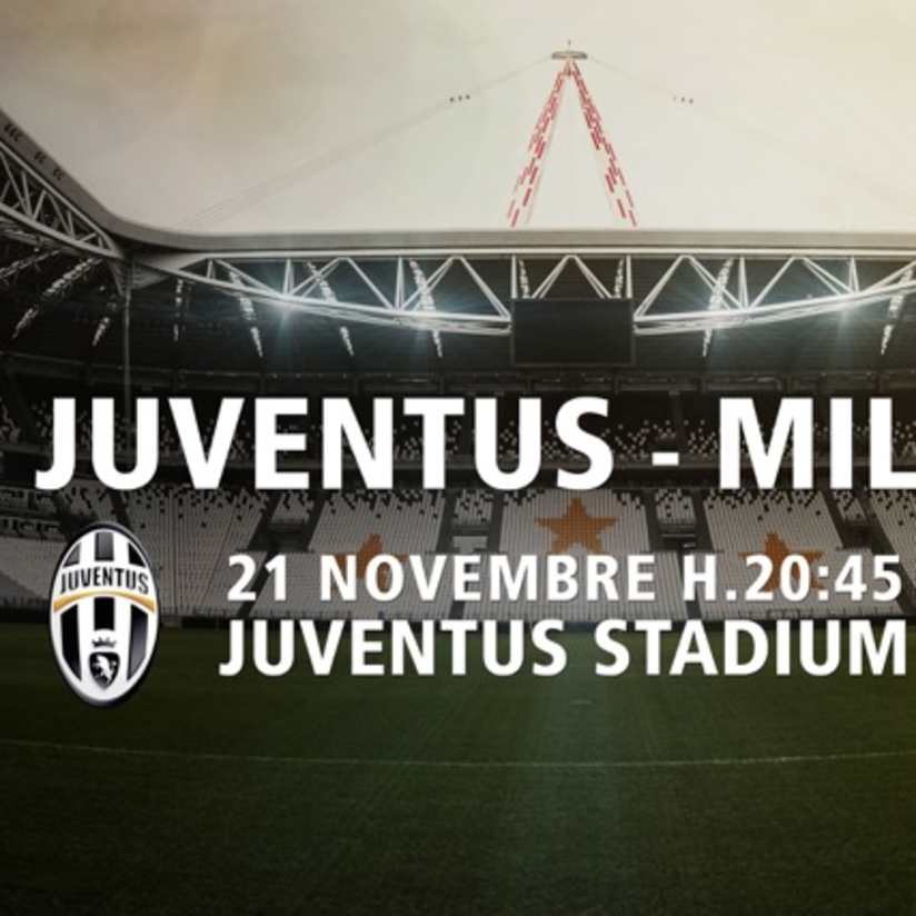 Inizia la vendita libera per Juve-Milan
