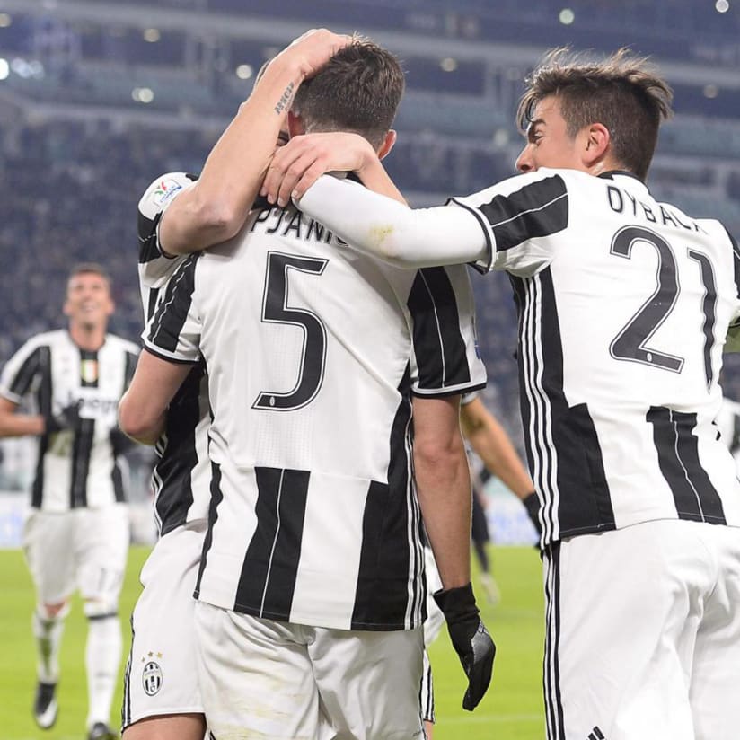 Bianconeri book place in Coppa Italia semis