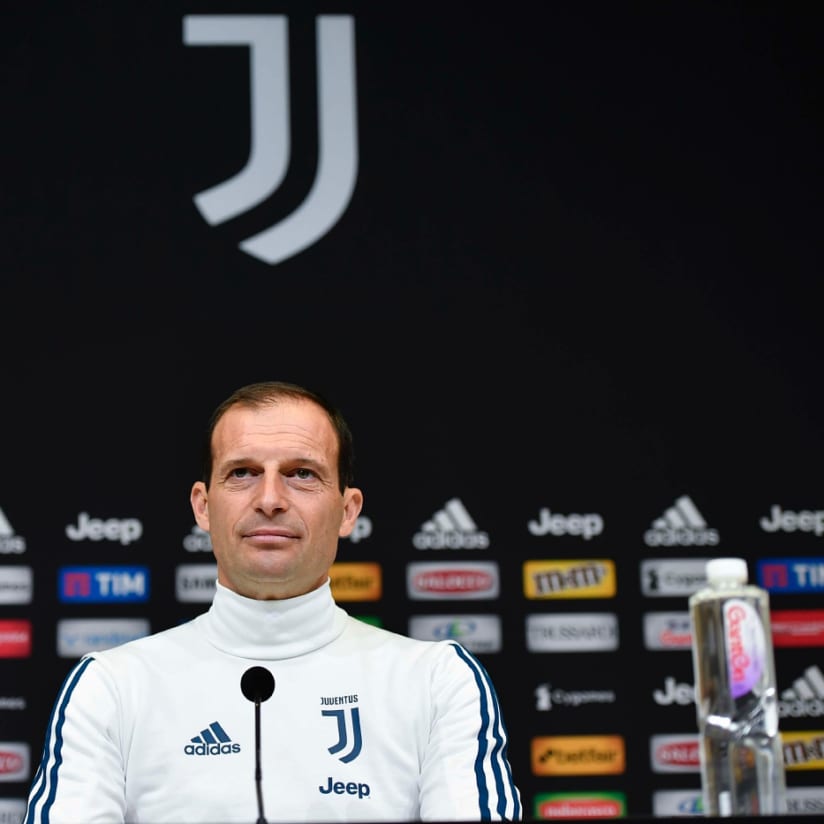 Allegri: “A great night of football awaits” 
