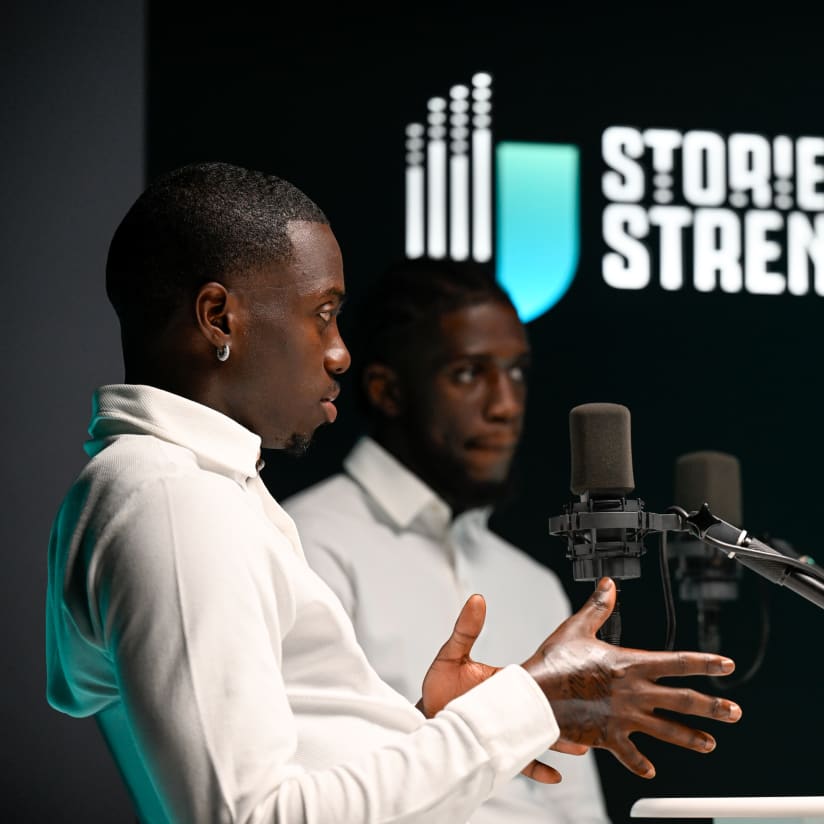 Iling-Junior e Weah @ "Stories of Strength"