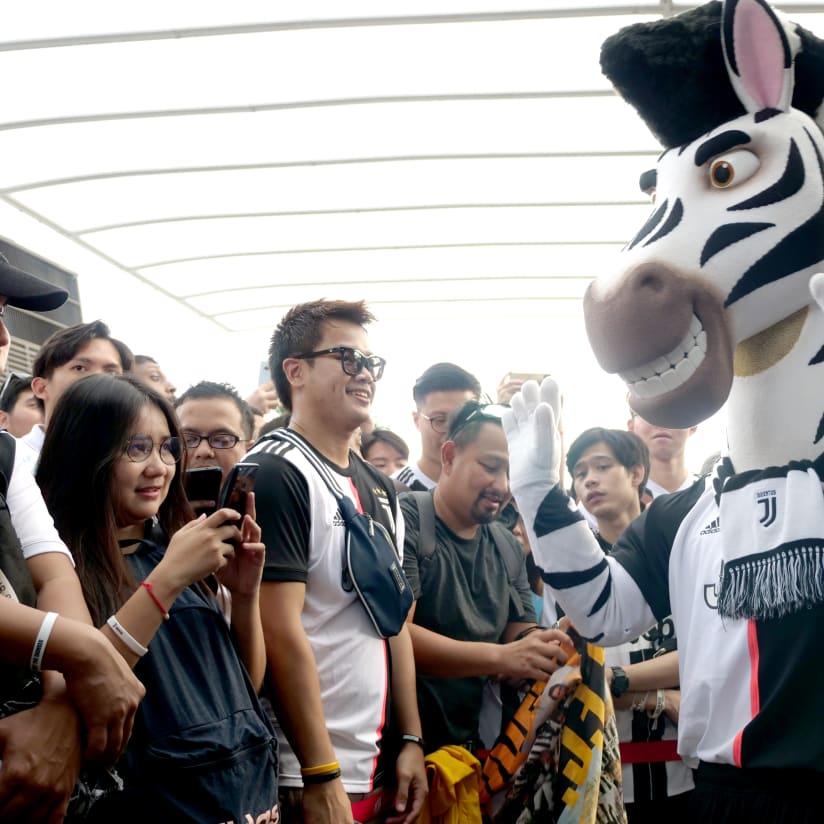 La Fanzone bianconera a Singapore