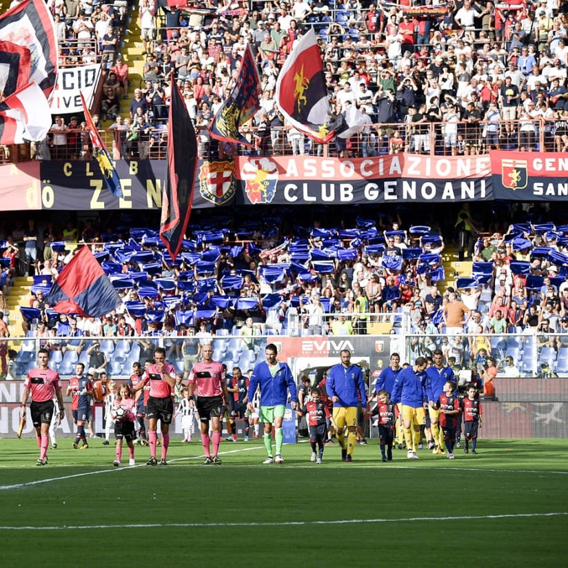Le immagini più belle di Genoa-Juventus