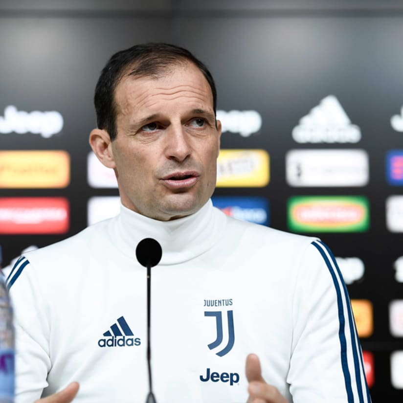 Allegri: «Aggredire la partita»