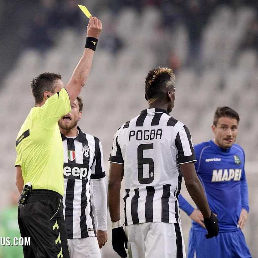 Pogba to miss Palermo through suspension