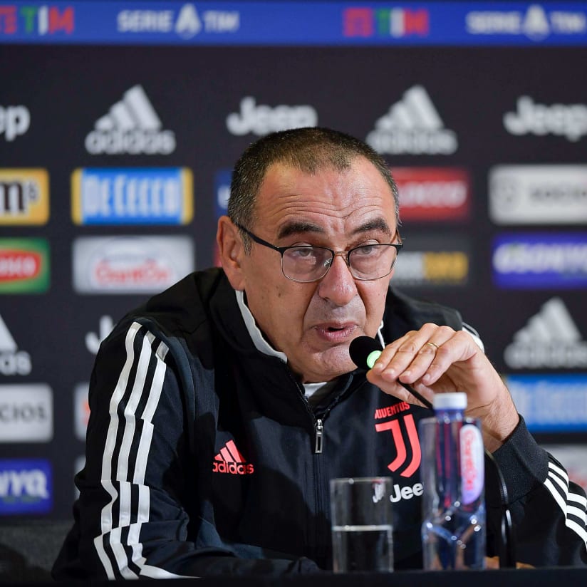 Sarri: "Derby is a special game"