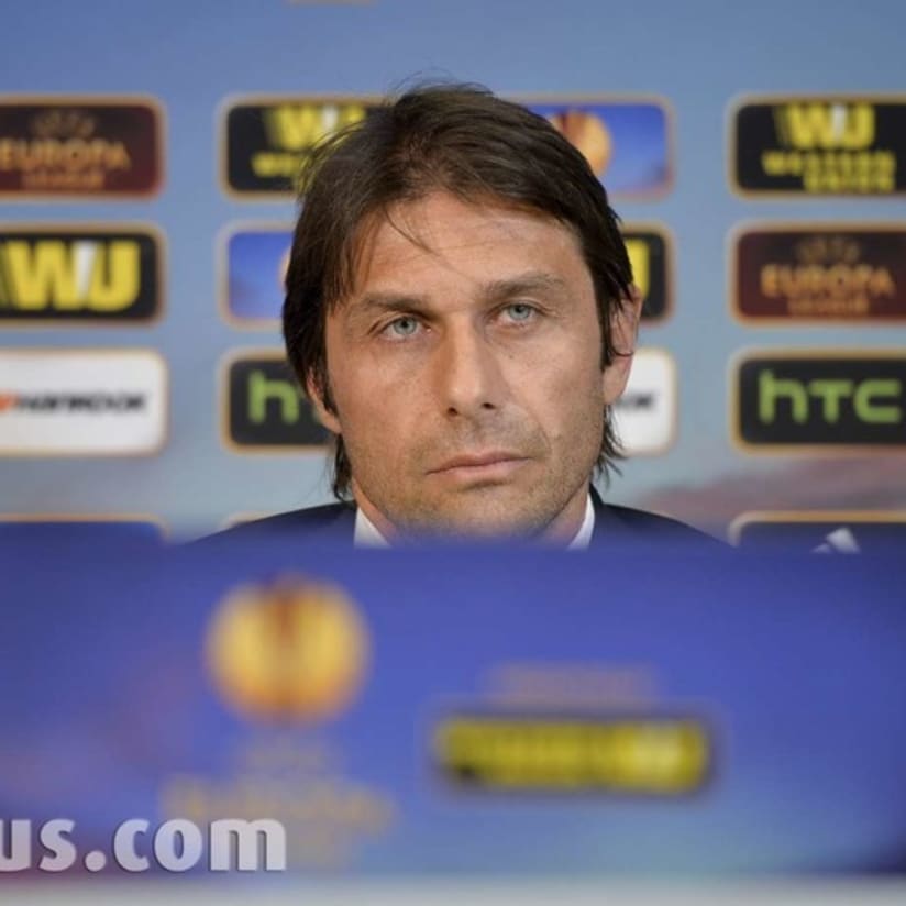 #JuveOL, Conte parla ai giornalisti - Conte addresses the media.