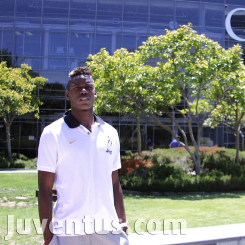 Pogba e l'hang out a Googleplex - Pogba hangs out at Googleplex