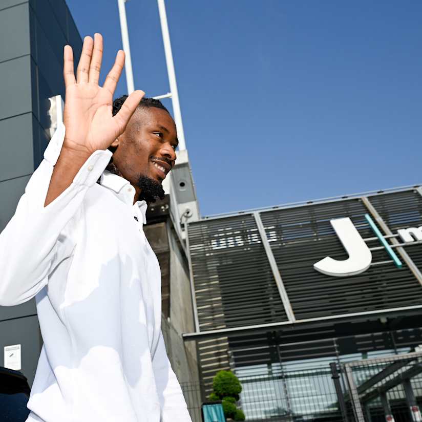 L'arrivo e le visite di Kephren Thuram