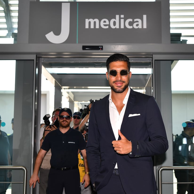 Emre Can completes Juventus medical