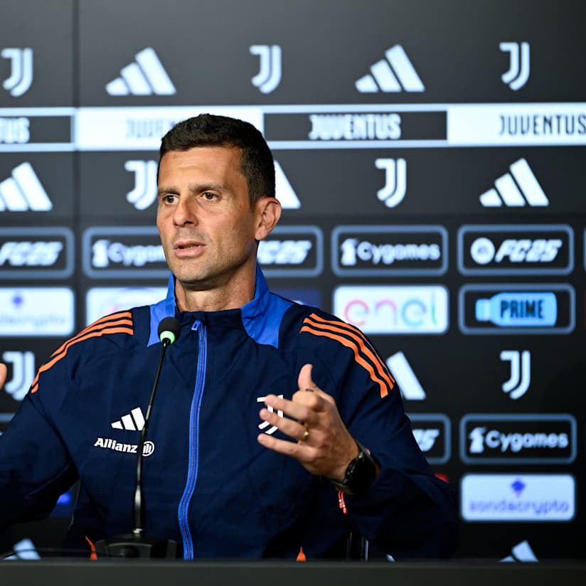 Orario conferenza stampa Thiago Motta alla vigilia di Juventus-Parma