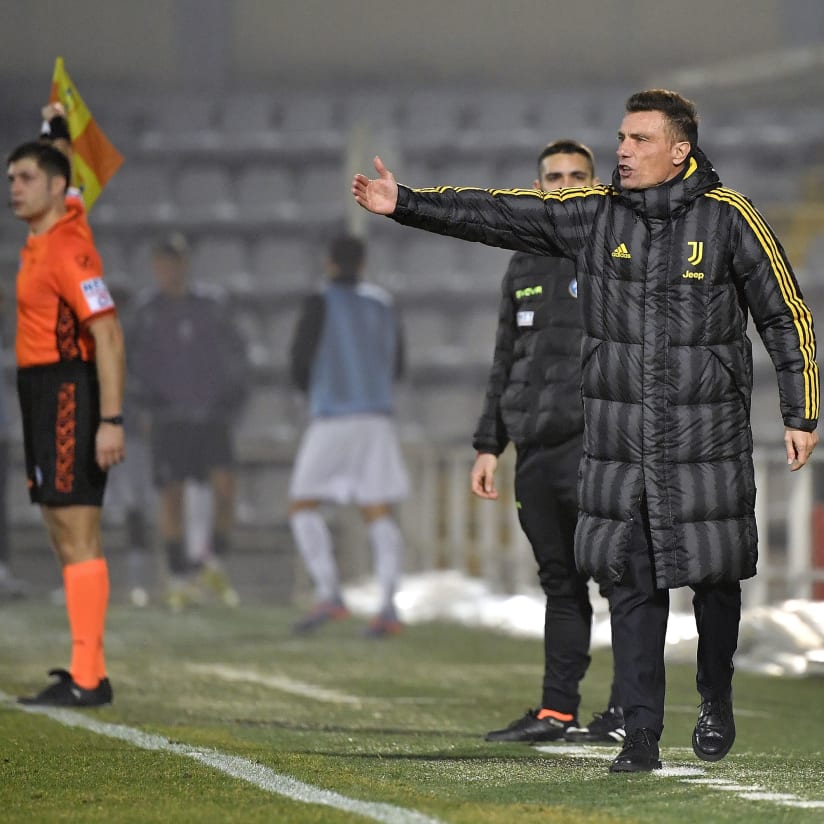 Sala Stampa Next Gen  | Juventus-Lucchese | Il commento di Brambilla