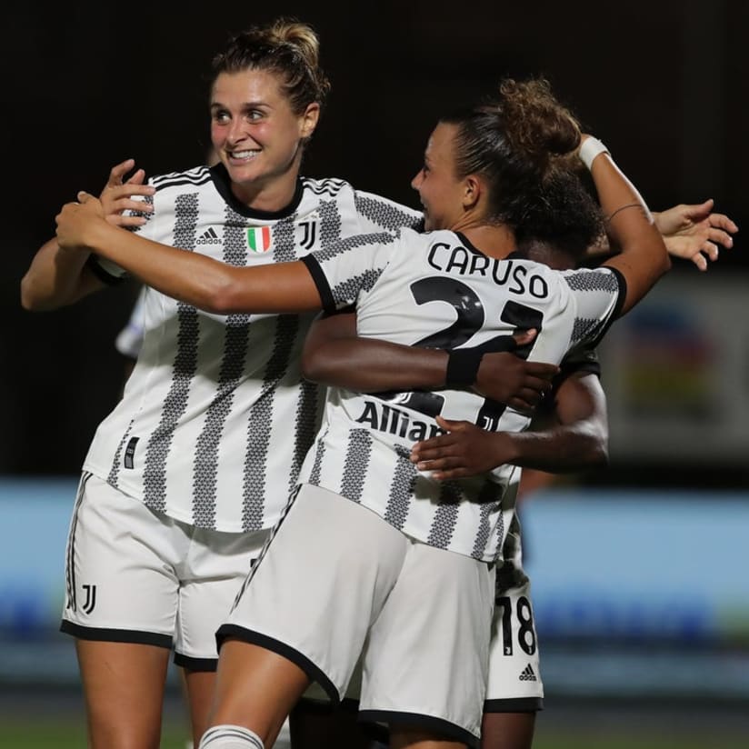 Every Juventus Women opening game from 2017 to 2022