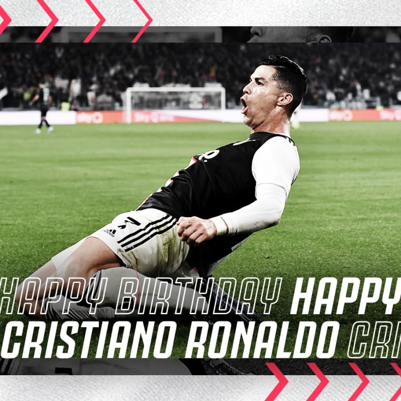 Happy birthday, Cristiano!