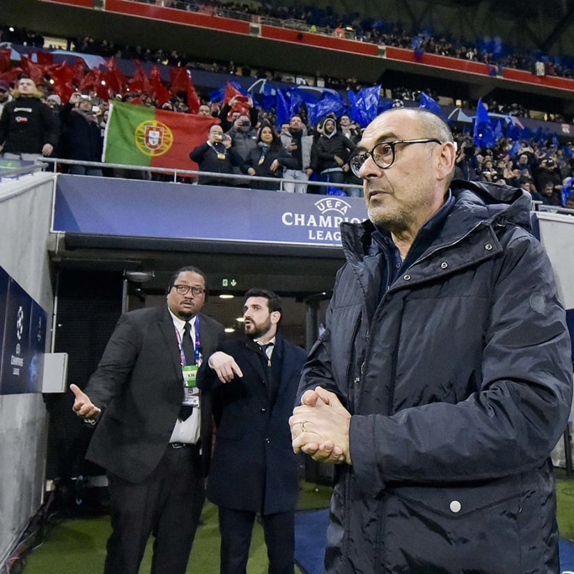 Post-match comments from Lyon