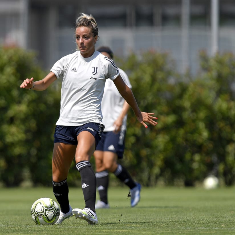 Venerdì in campo per le bianconere