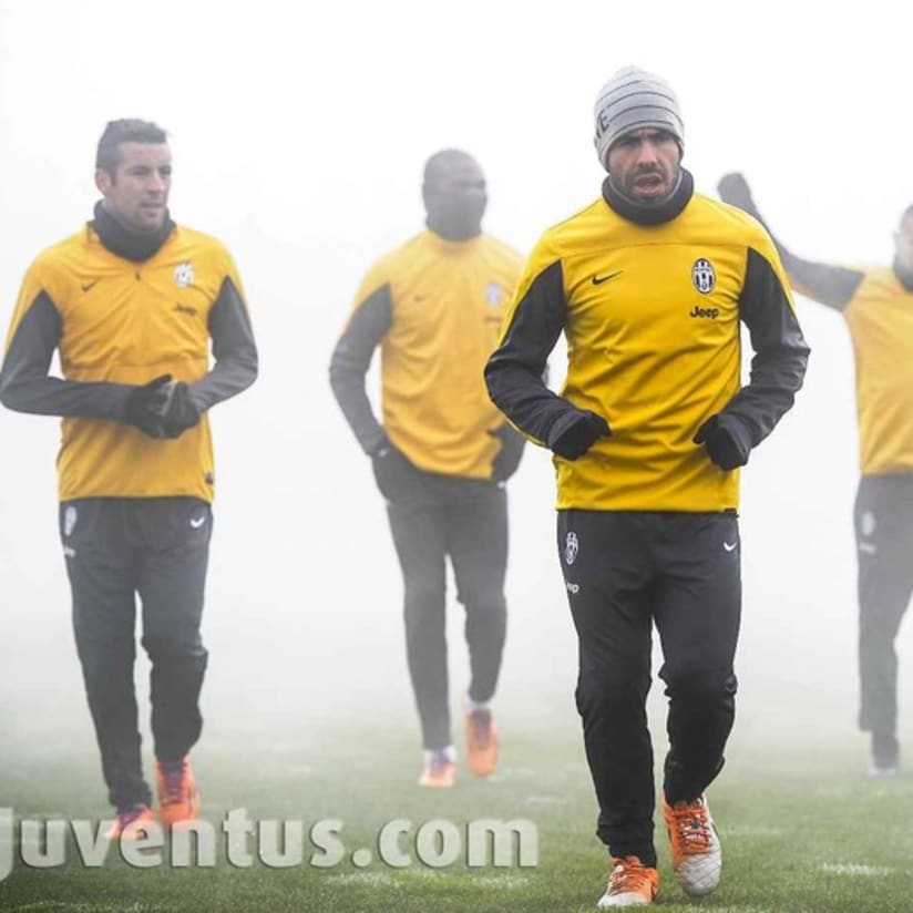Allenamento a Vinovo, 28 gennaio 2014 - Training in Vinovo: 28 January 2014