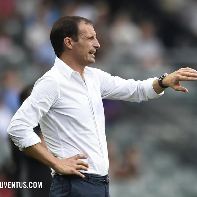 Allegri: “Pertanda baik usai pertandingan melawan South China”