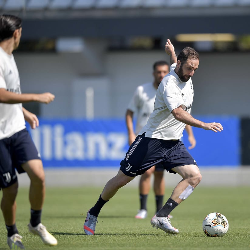 Post-match training at the JTC